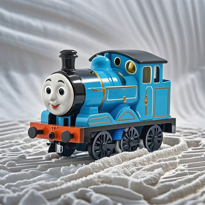 定制小火车儿童玩具动画角色模型手办高度还原益智塑胶玩具