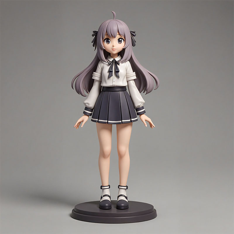 定制手办玩具游戏动漫人物模型16厘米塑胶搪胶玩具代加工工厂